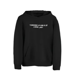 Hoodie Tomemos la vida a la ligera de José Ramones